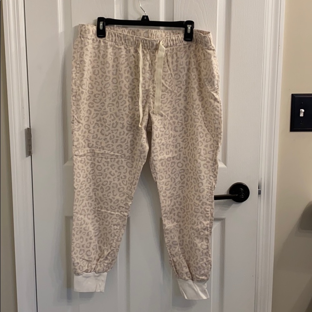 Leopard Pajama Pants